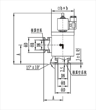 进口高真空电磁压差式充气阀(图1)