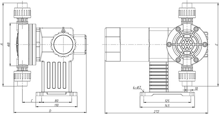 进口LBB系列机械隔膜式计量泵(图1)